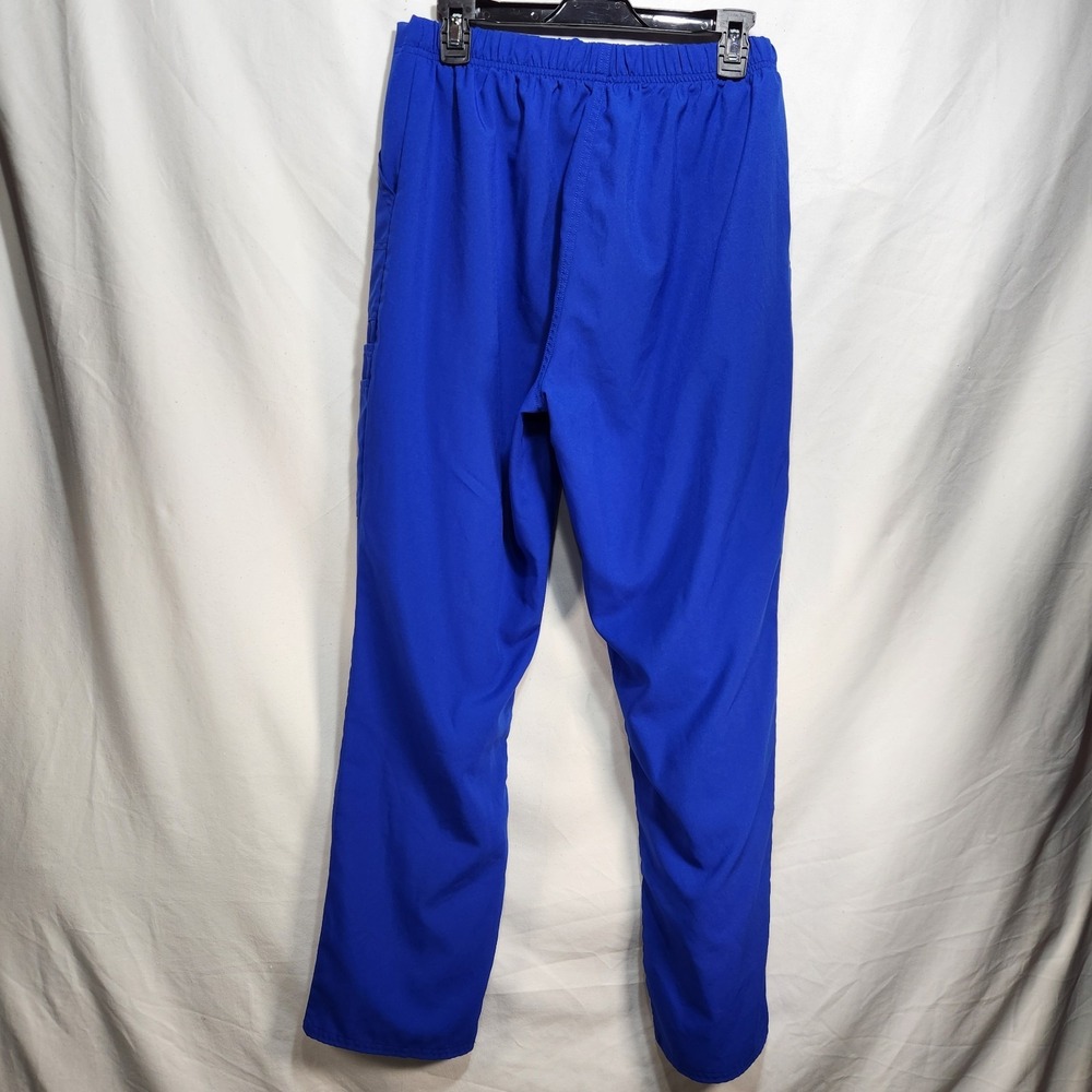 Scrubstar Electric Blue Drawstring Pants Size Large Medical Uniform Unisex - Picture 2 of 5